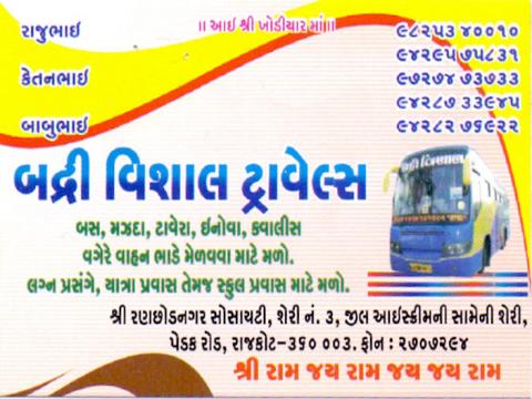 Badri Vishal Travels