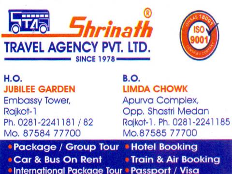 Shrinath Travel Agency PVT. LTD.
